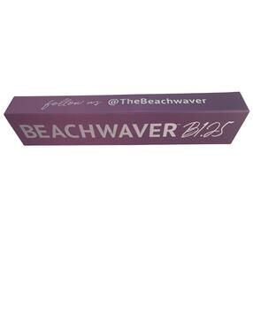 Beachwaver B1.25 Rotating Curling Iron 1.25in Purple Hair Styling Tool Women